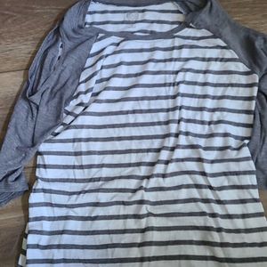 Compfy Grey Striped Shirt